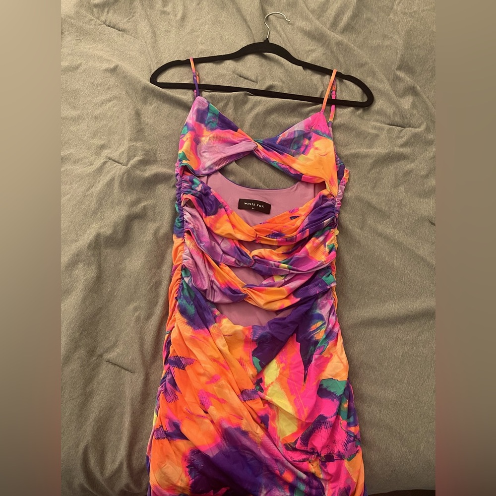 White Fox Boutique, Medium, patterned dress